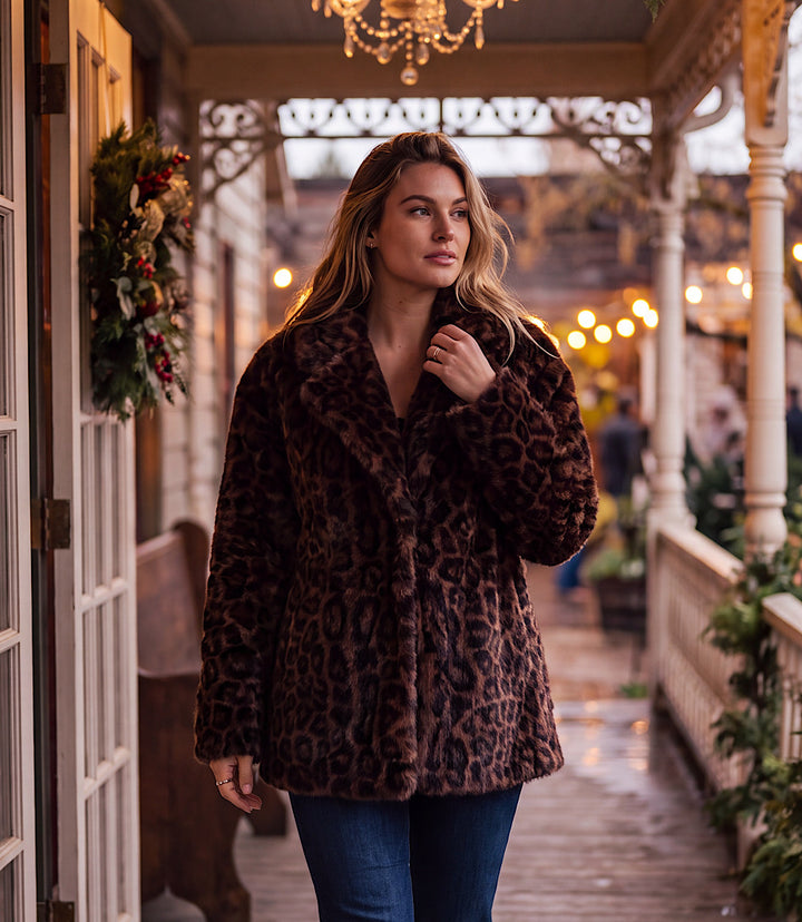 Faux Fur Coat