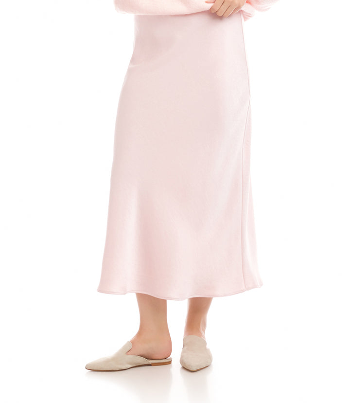 Satin Bias Cut Skirt