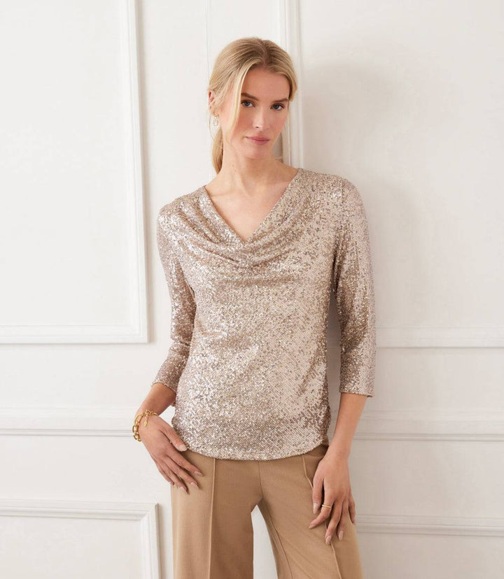 Cropped Pintuck Wide-Leg Pants