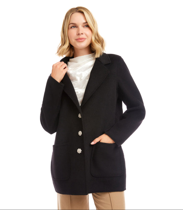 Oversized Brushed Blazer