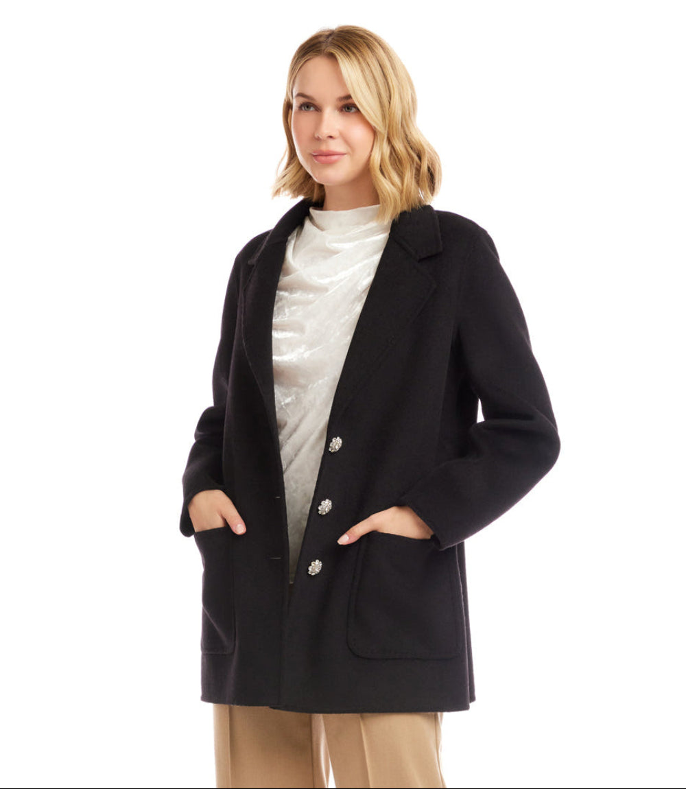 Oversized Brushed Blazer