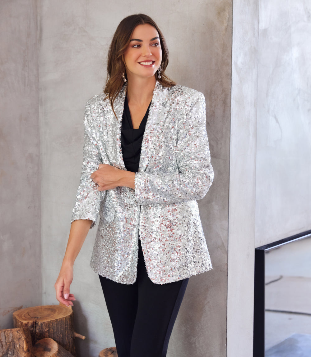Sequin Blazer