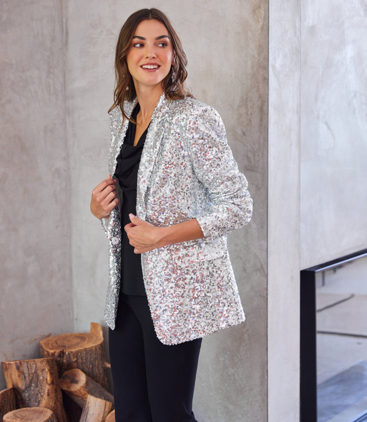 Sequin Blazer