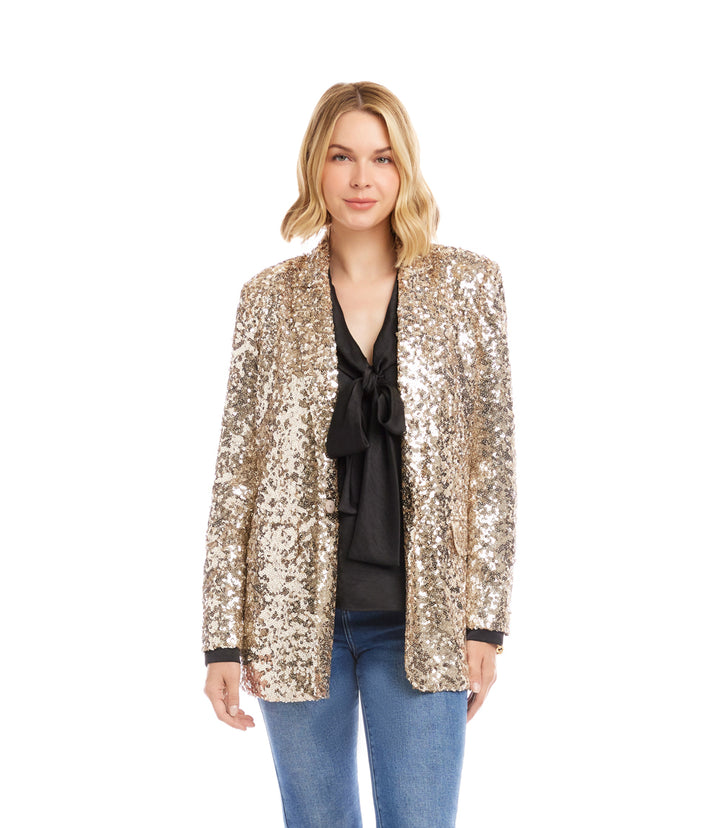 Sequin Blazer