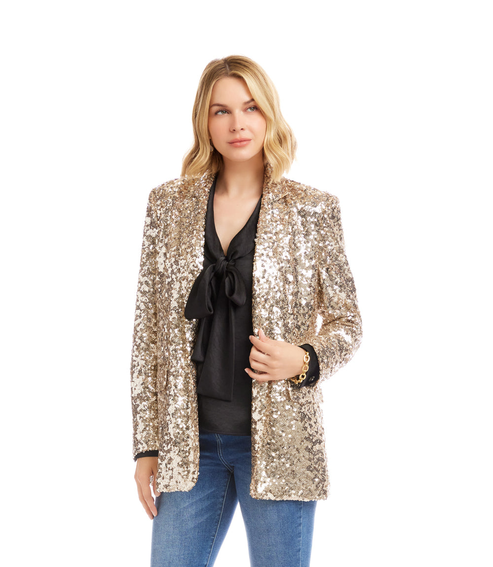 Sequin Blazer