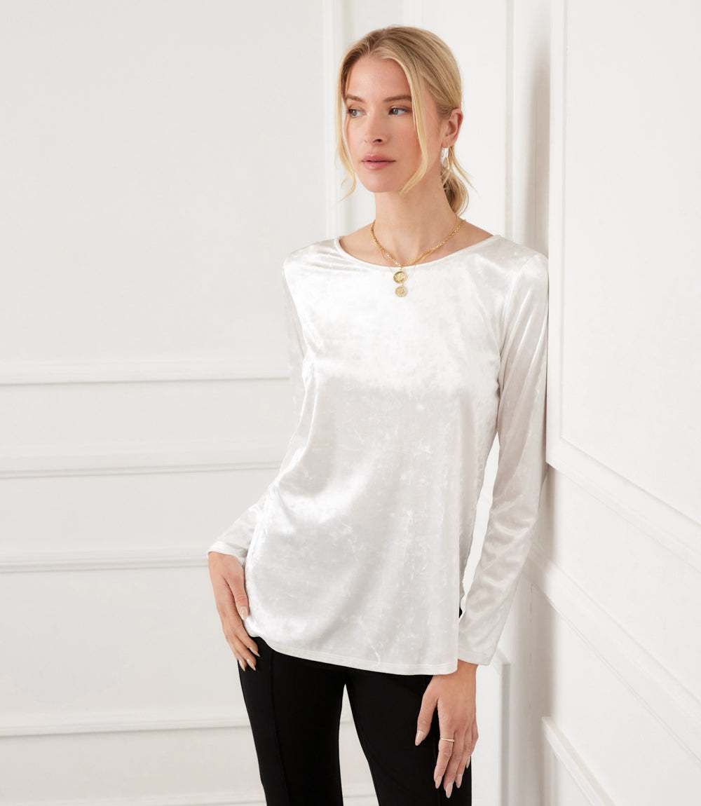 Kensie Women's Sleeveless Luxury Crepe Top - Elegant Blouse With Tie Neck & Keyhole Detail