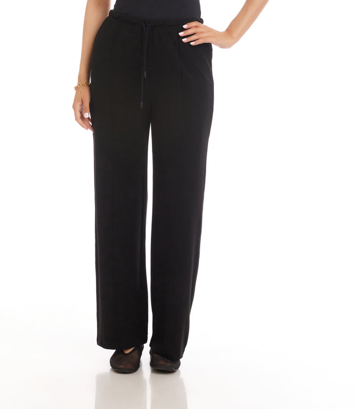 Drawstring Pintuck Sweatpants