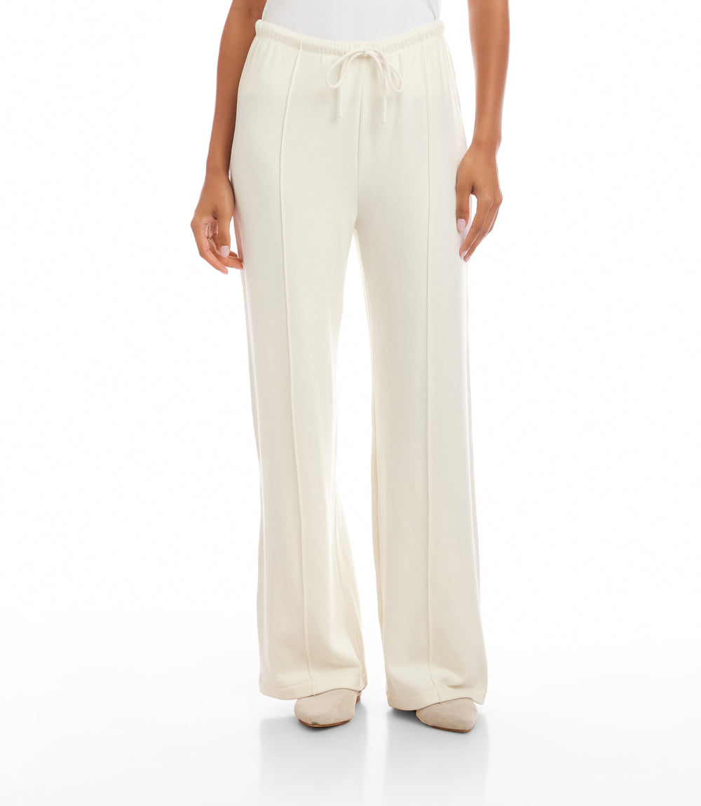 Drawstring Pintuck Sweatpants