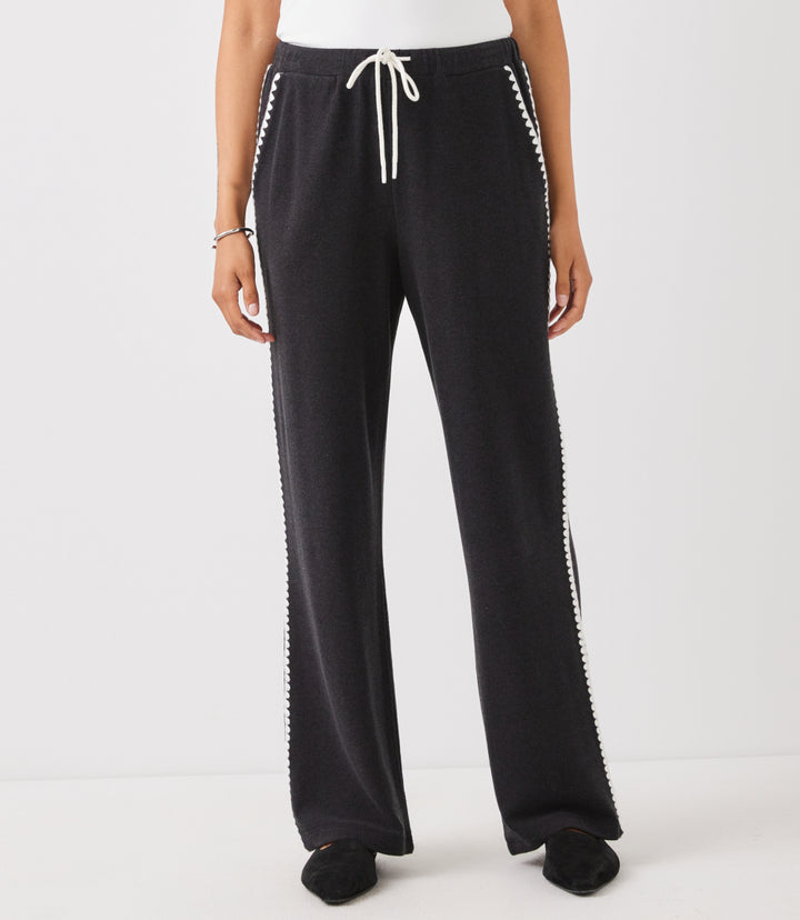 Edge Stitch Drawstring Sweatpants