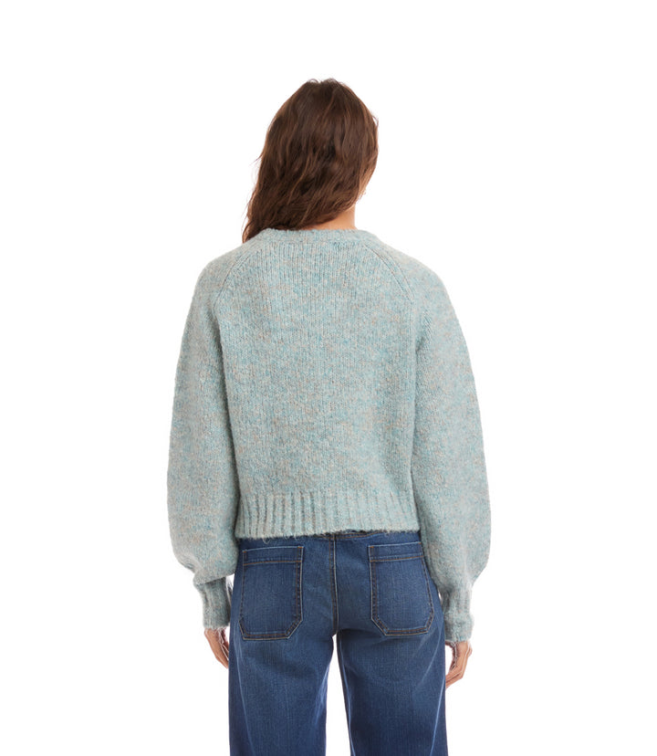 Pearl Button Cardigan Sweater