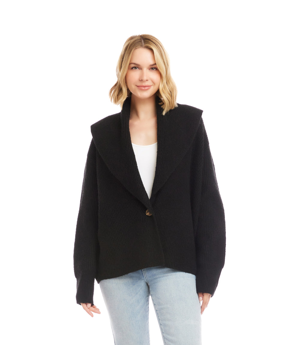 Shawl Collar Cardigan Sweater