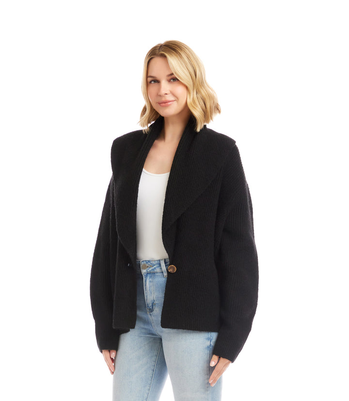 Shawl Collar Cardigan Sweater