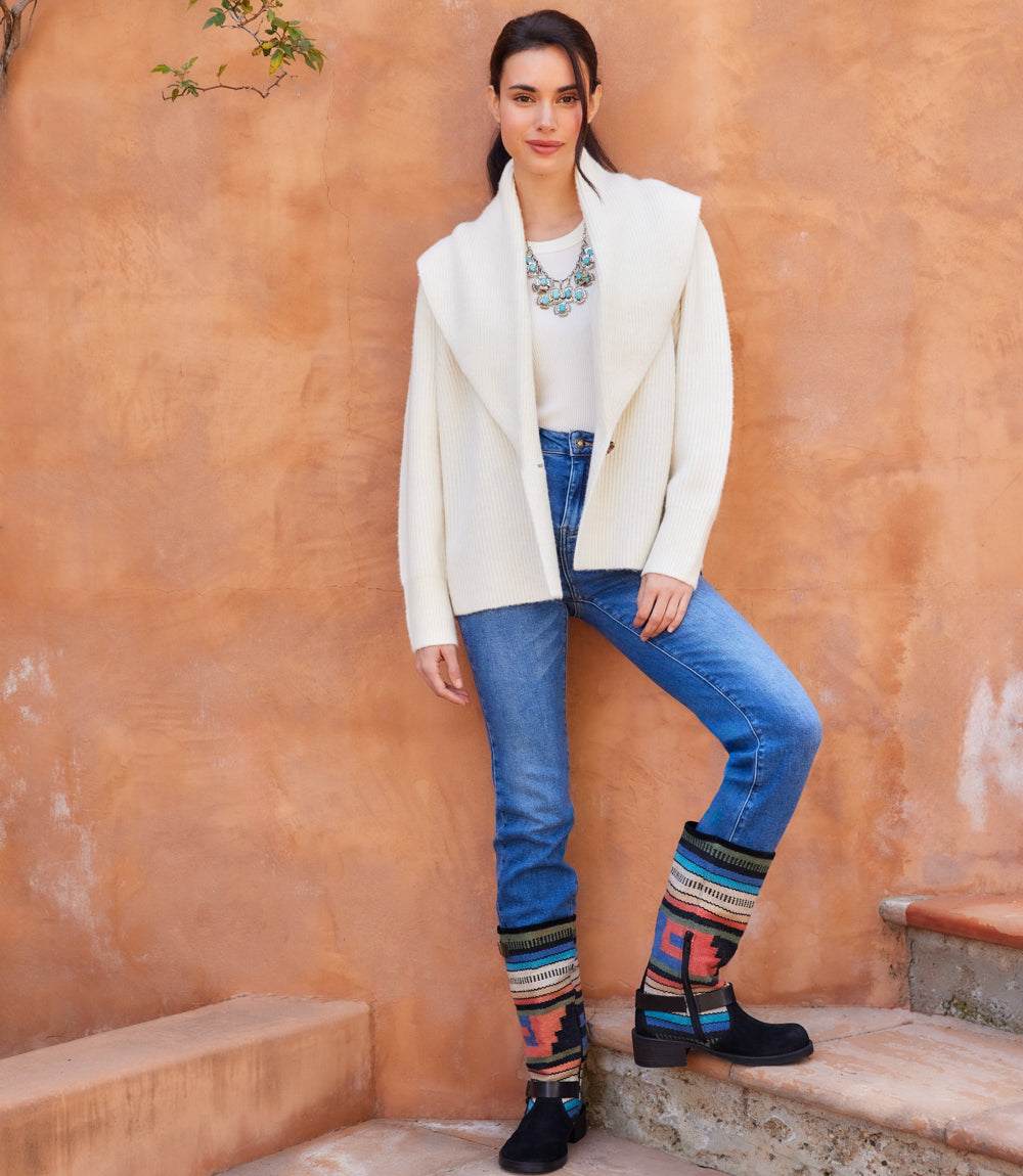 Shawl Collar Cardigan Sweater