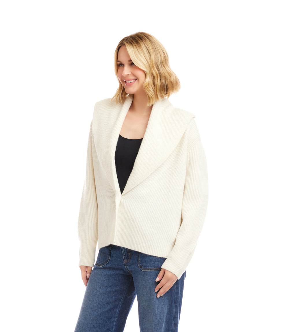 Shawl Collar Cardigan Sweater