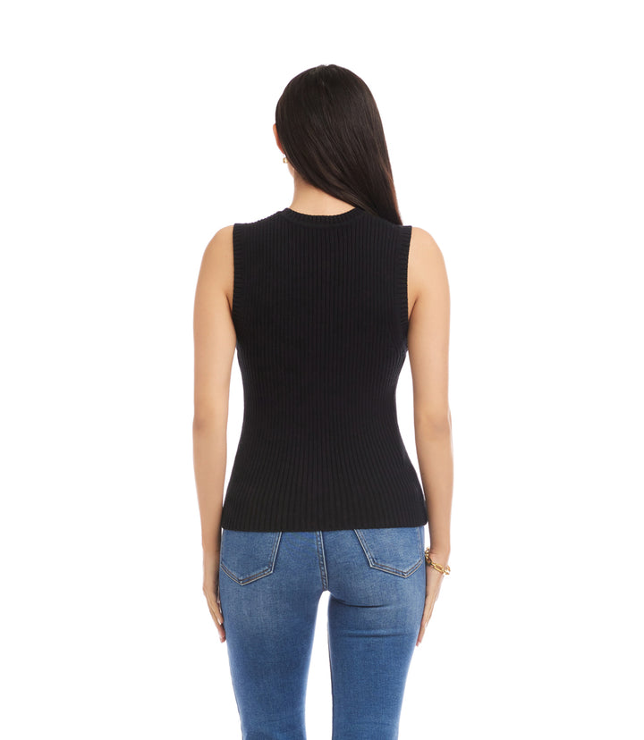 Ribbed Sweater Tank