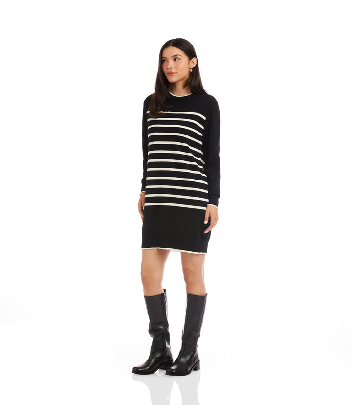 Stripe Sweater Dress