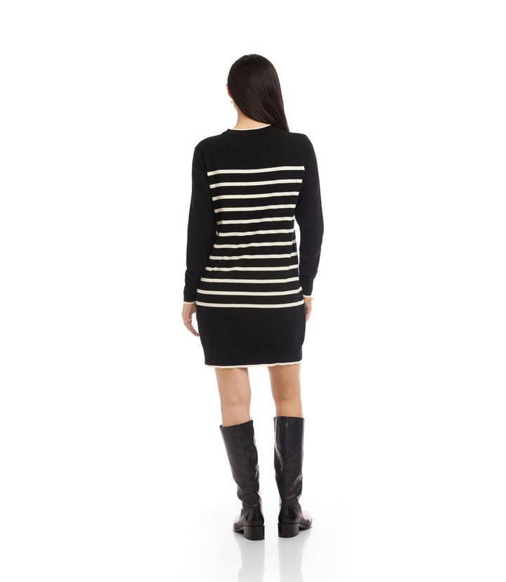 Stripe Sweater Dress
