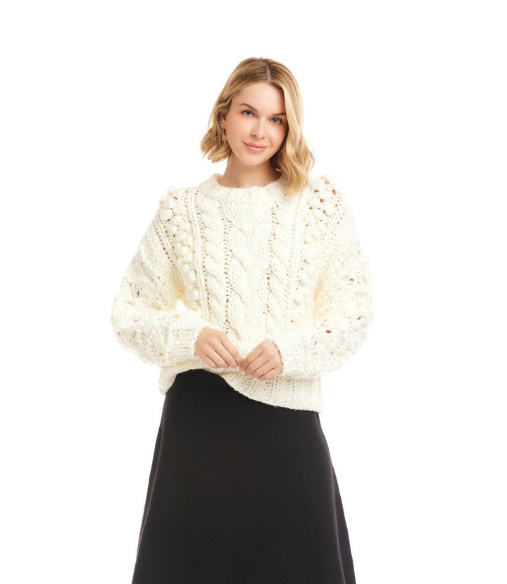 Hand Knit Crewneck Sweater