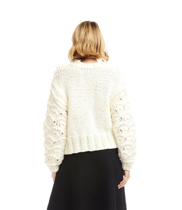 Hand Knit Crewneck Sweater