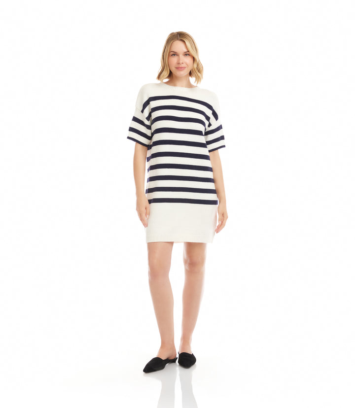 Stripe Sweater Dress