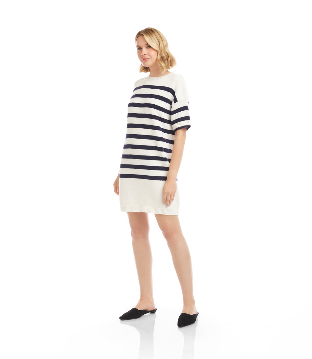 Stripe Sweater Dress
