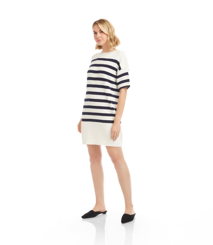 Stripe Sweater Dress