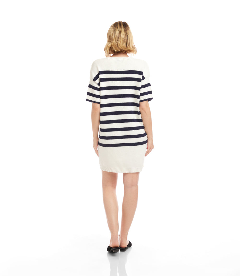 Stripe Sweater Dress