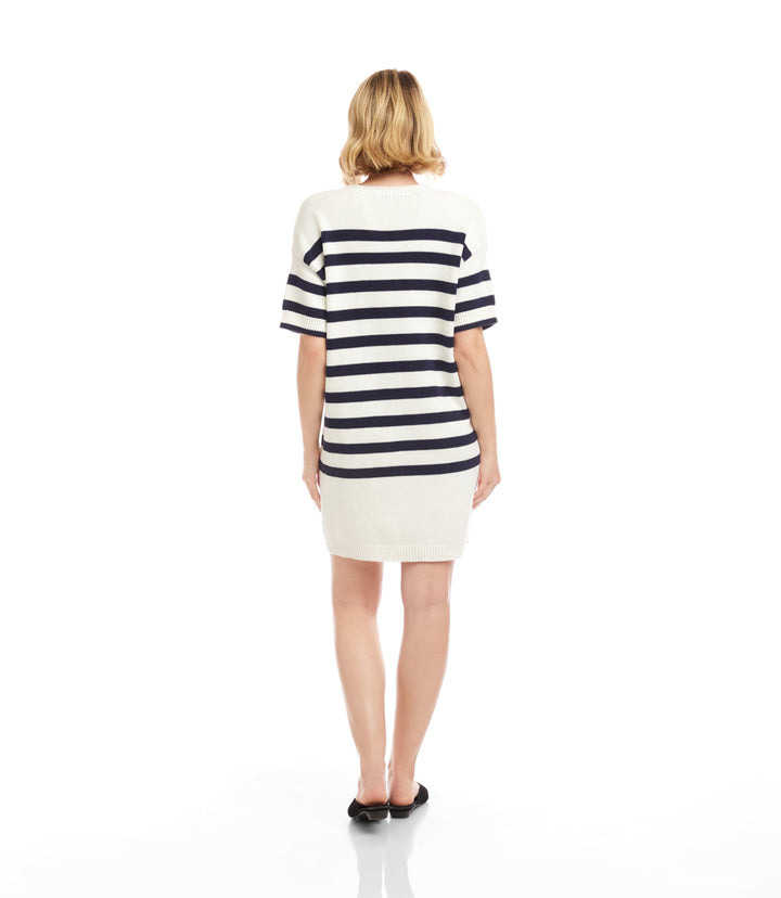 Stripe Sweater Dress