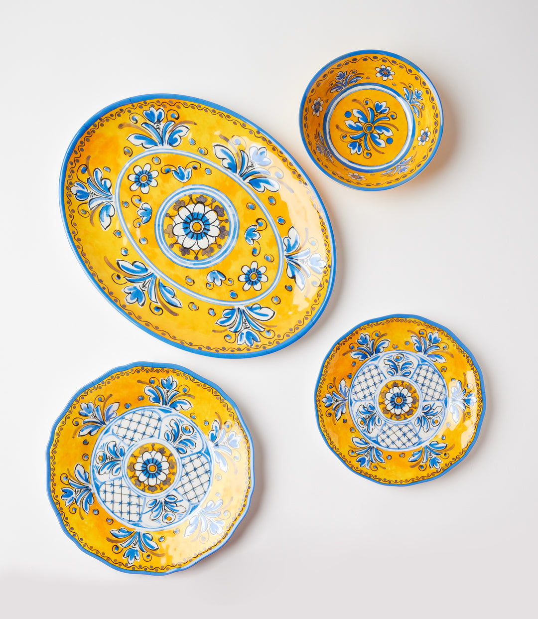 Melamine Tuscany Salad Plate