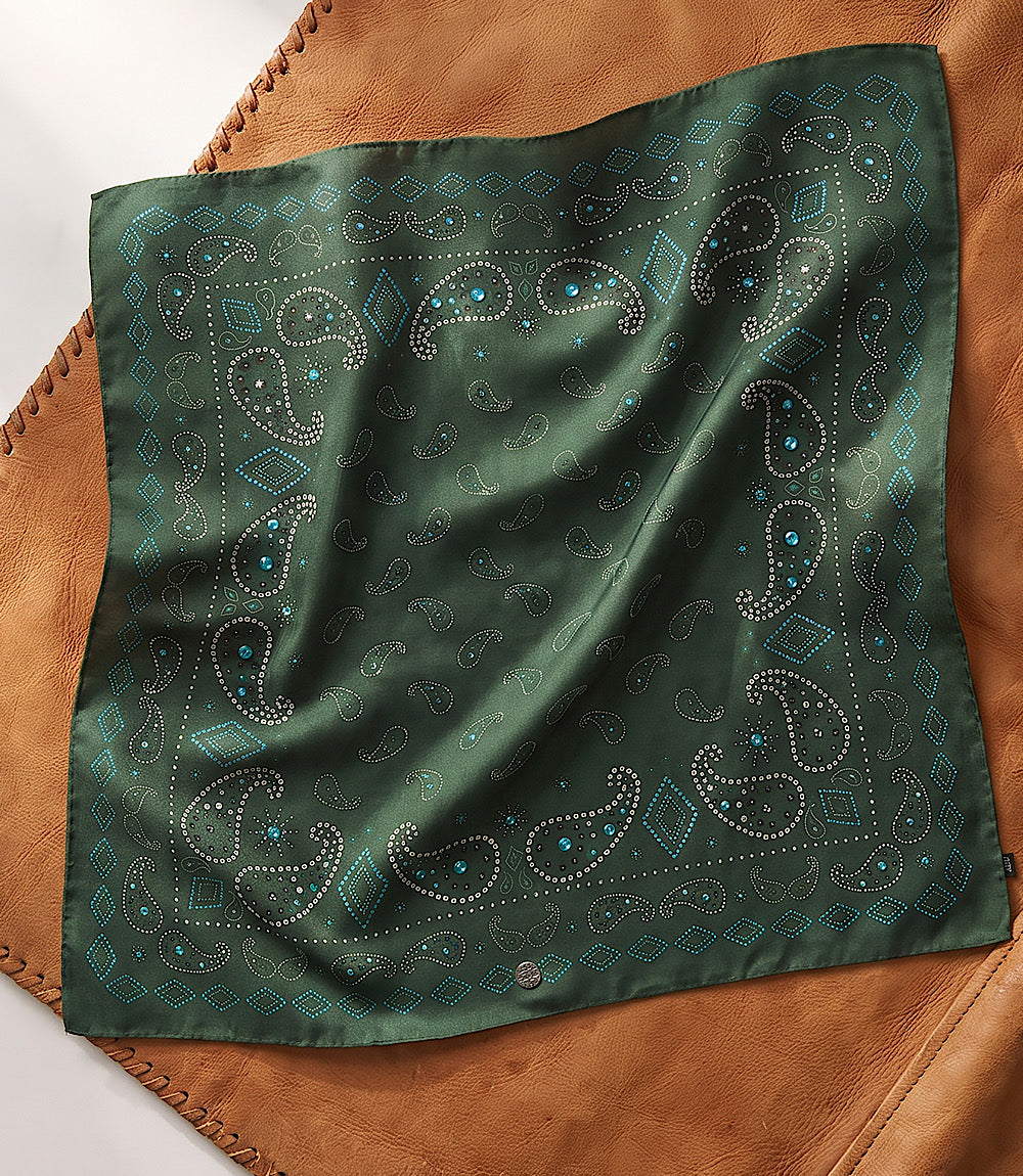 Pretty Paisley Silk Scarf