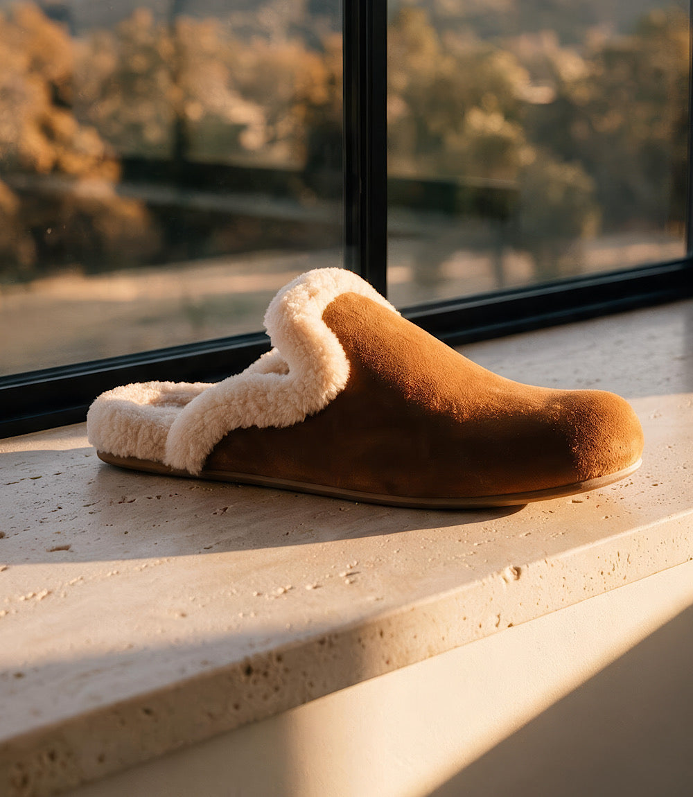 Seychelles Atwater Shearling Slides