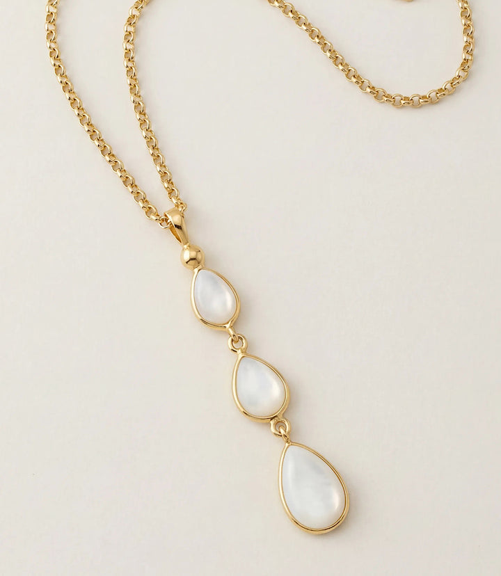 Triple Pearl Necklace