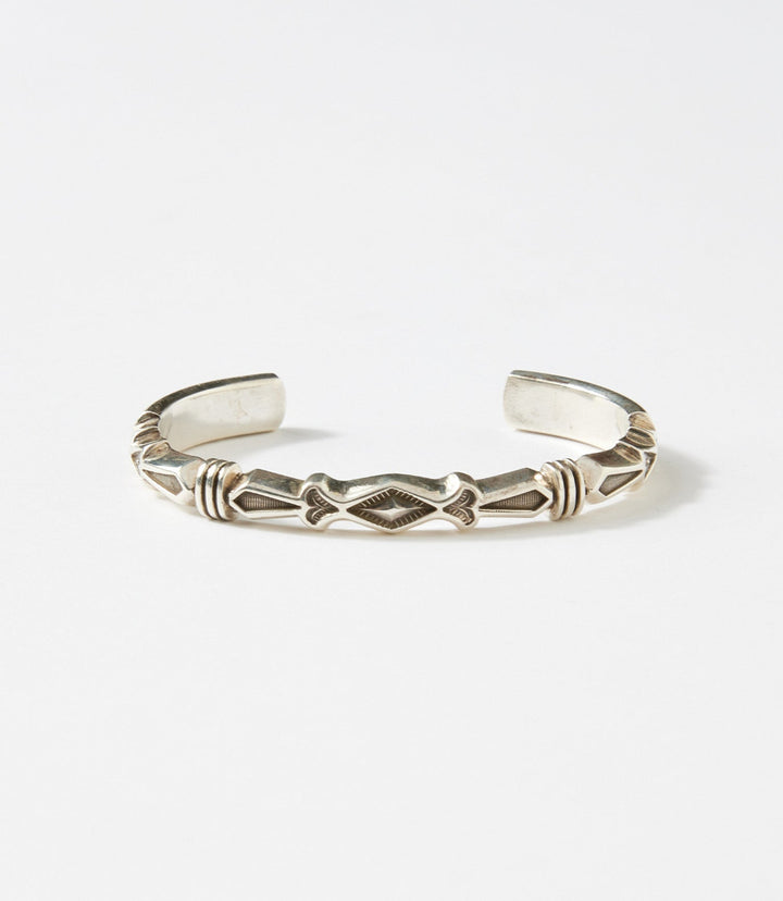 Embellished Sterling Silver Cuff Bracelet