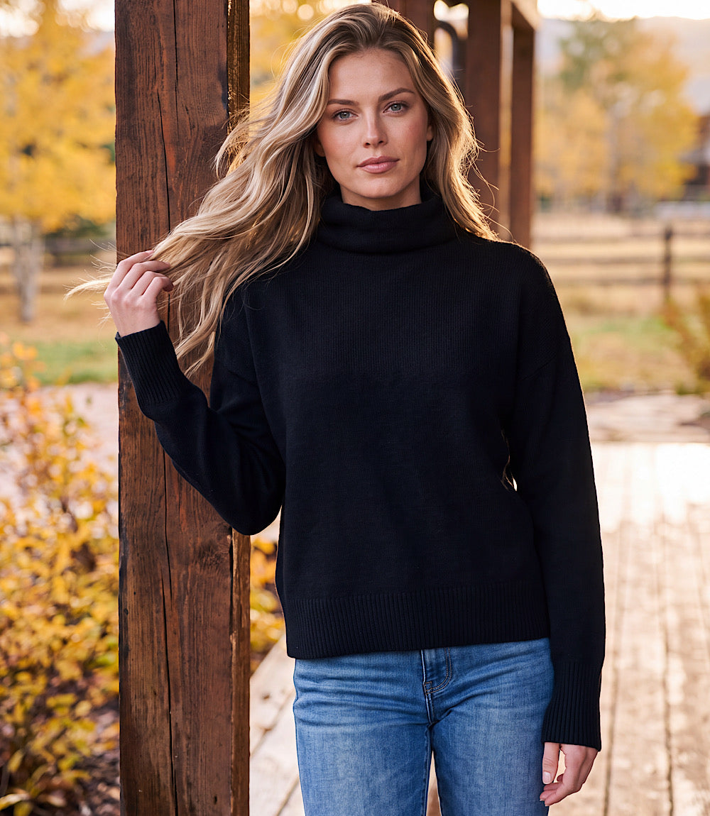 Mock Neck Sweater