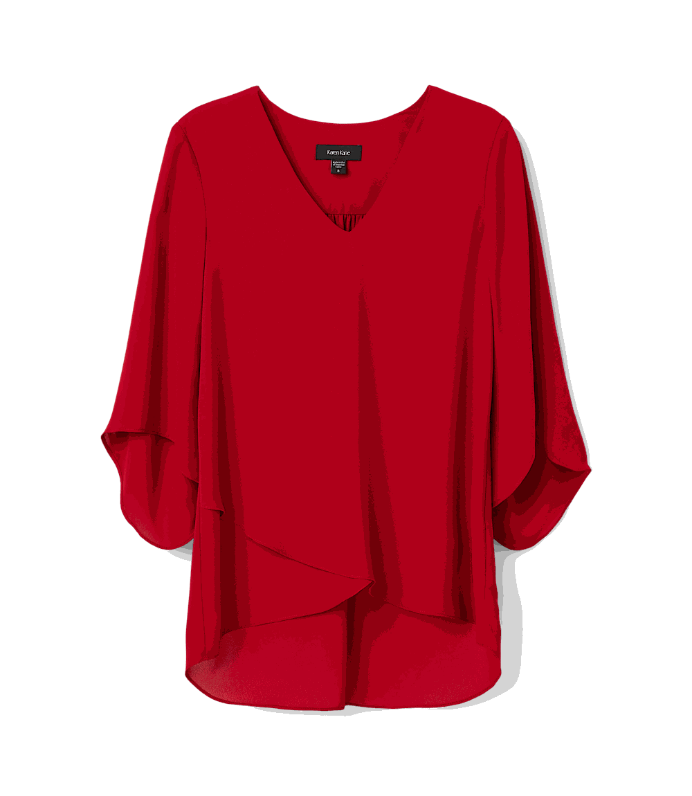 Bracelet Sleeve Asymmetric Top