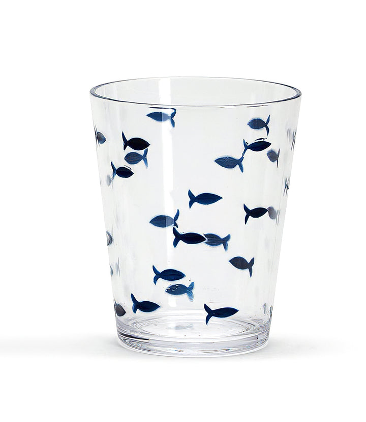Water's Edge Short Acrylic Drinking Glass
