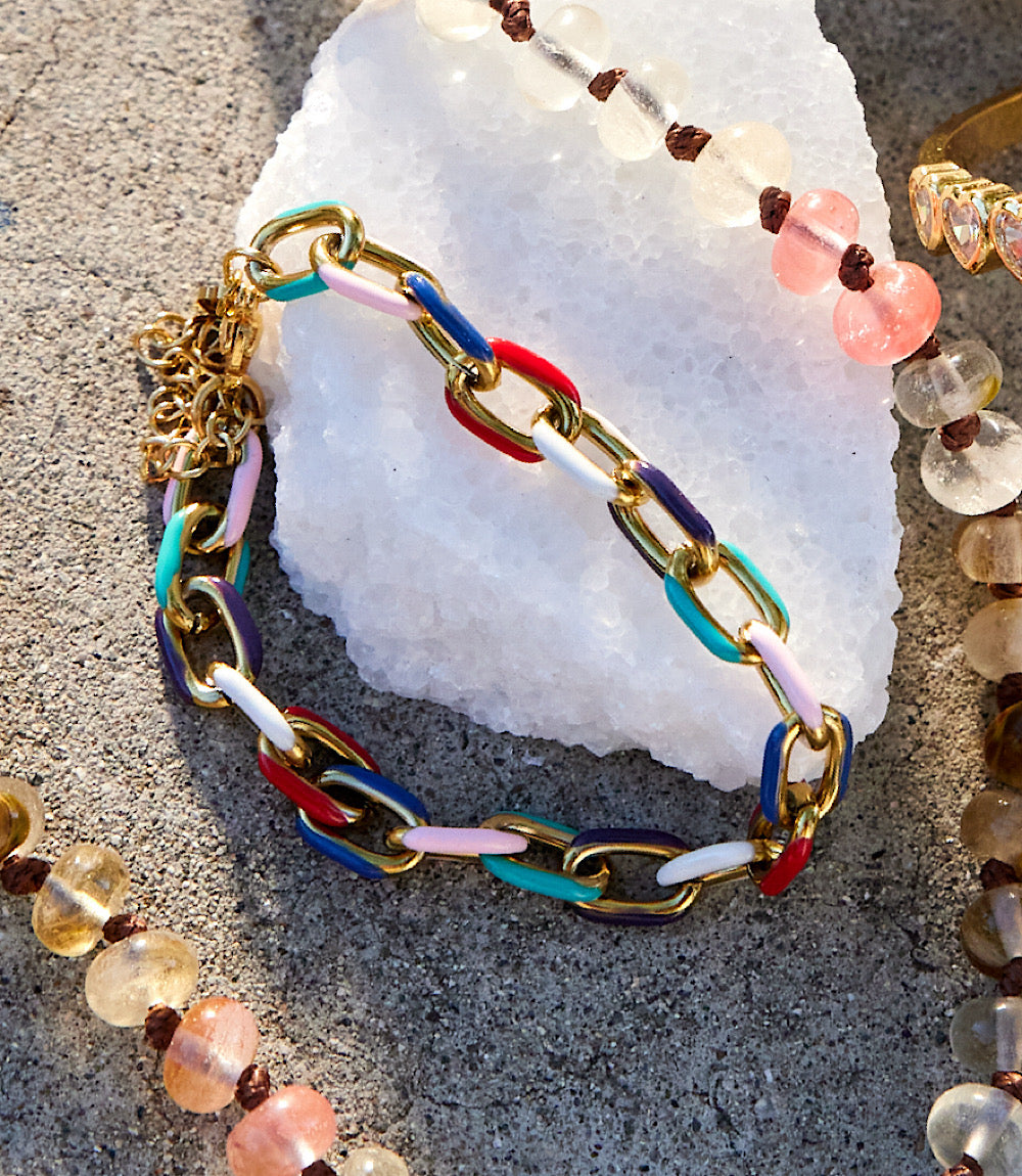 True Hue Chainlink Bracelet