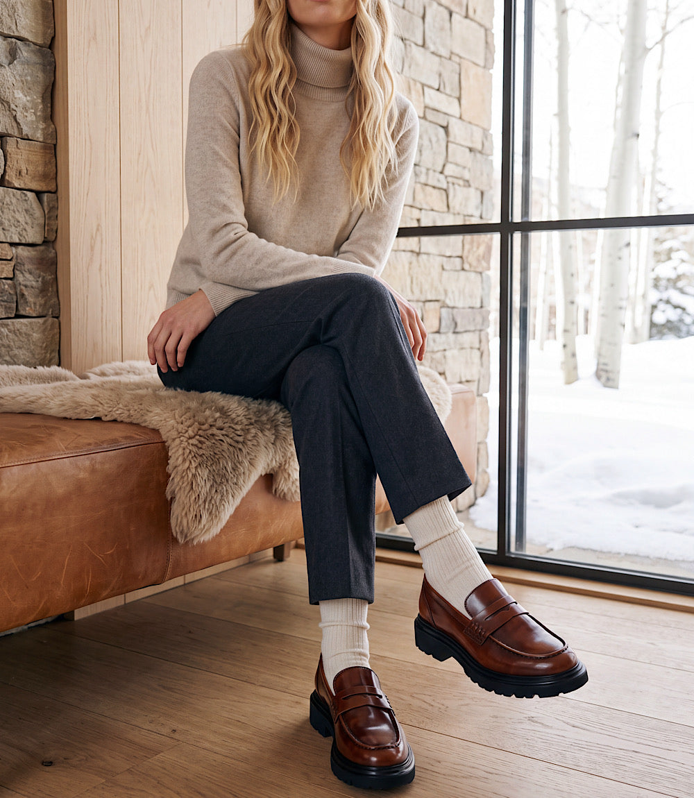 Seychelles Shine Away Chunky Penny Loafers
