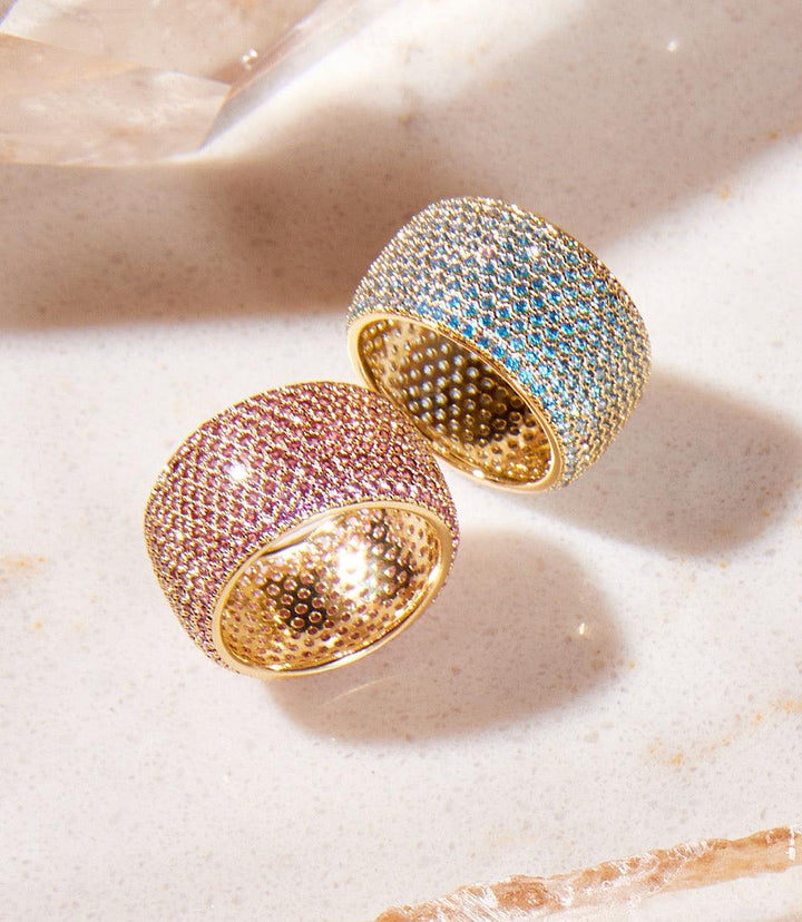 Colorful Crystal Ring