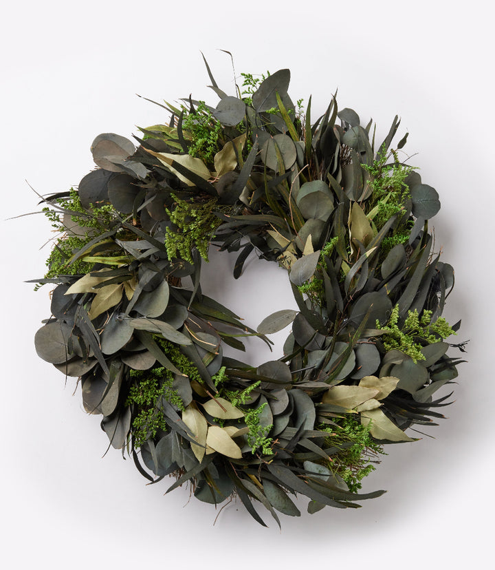 Cottage Greenery Wreath