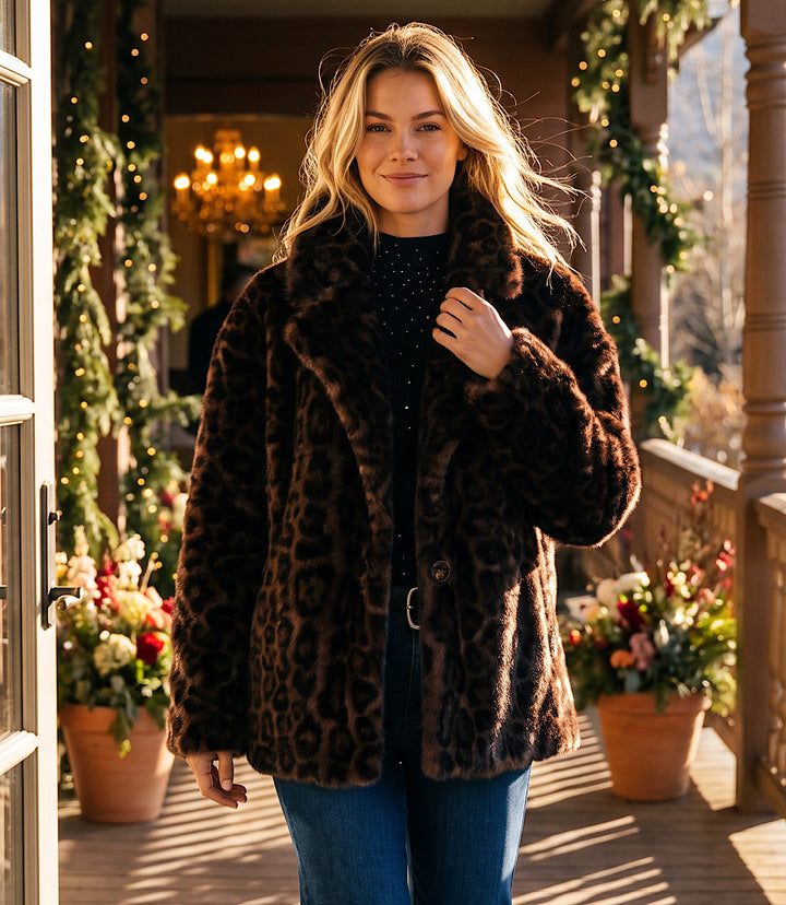 Faux Fur Coat
