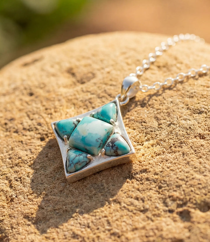 Turquoise Pendant Necklace