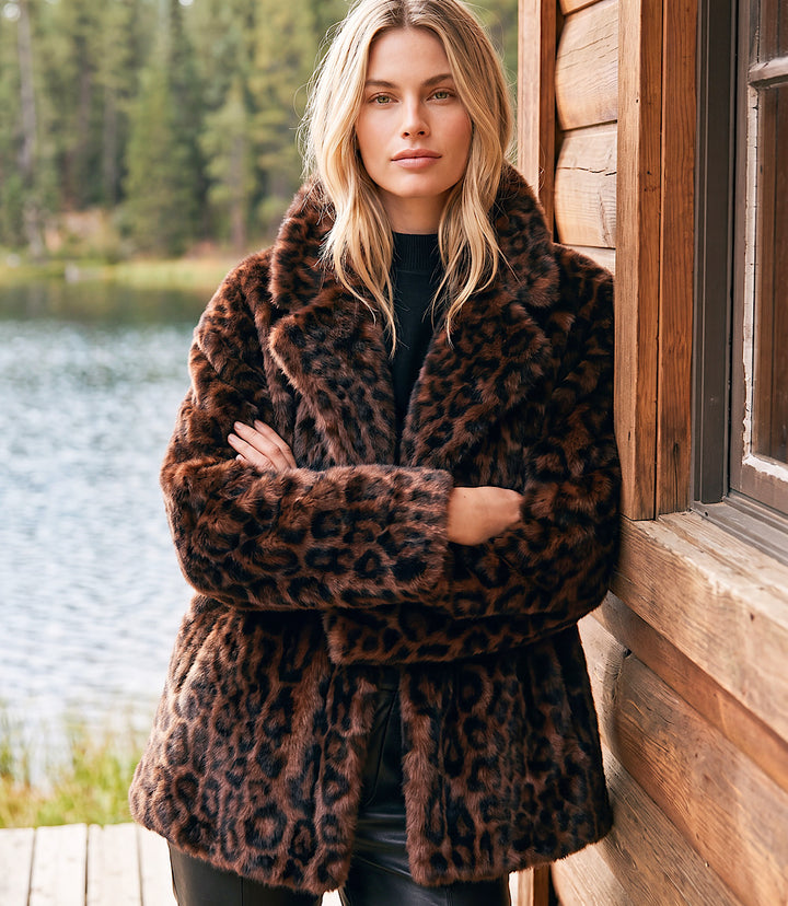 Faux Fur Jacket