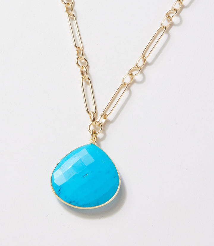 Turquoise Pendant Necklace