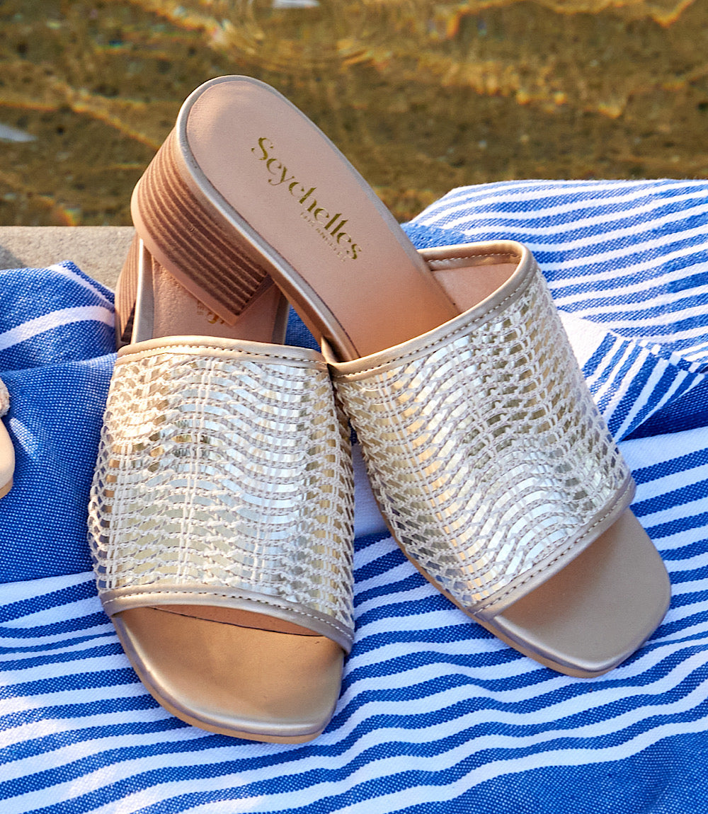 Seychelles Pepper 2 Woven Mid Heel Sandals