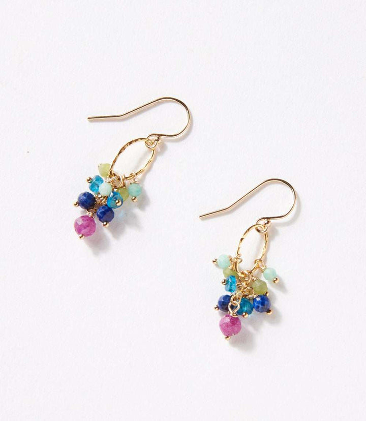 Aurora Cluster Earrings