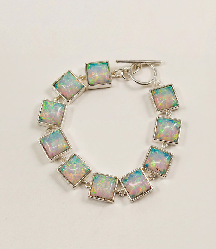 Opal Link Bracelet