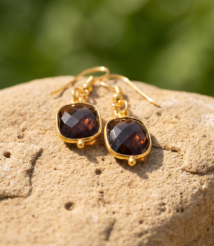 Tigers Eye Earrings