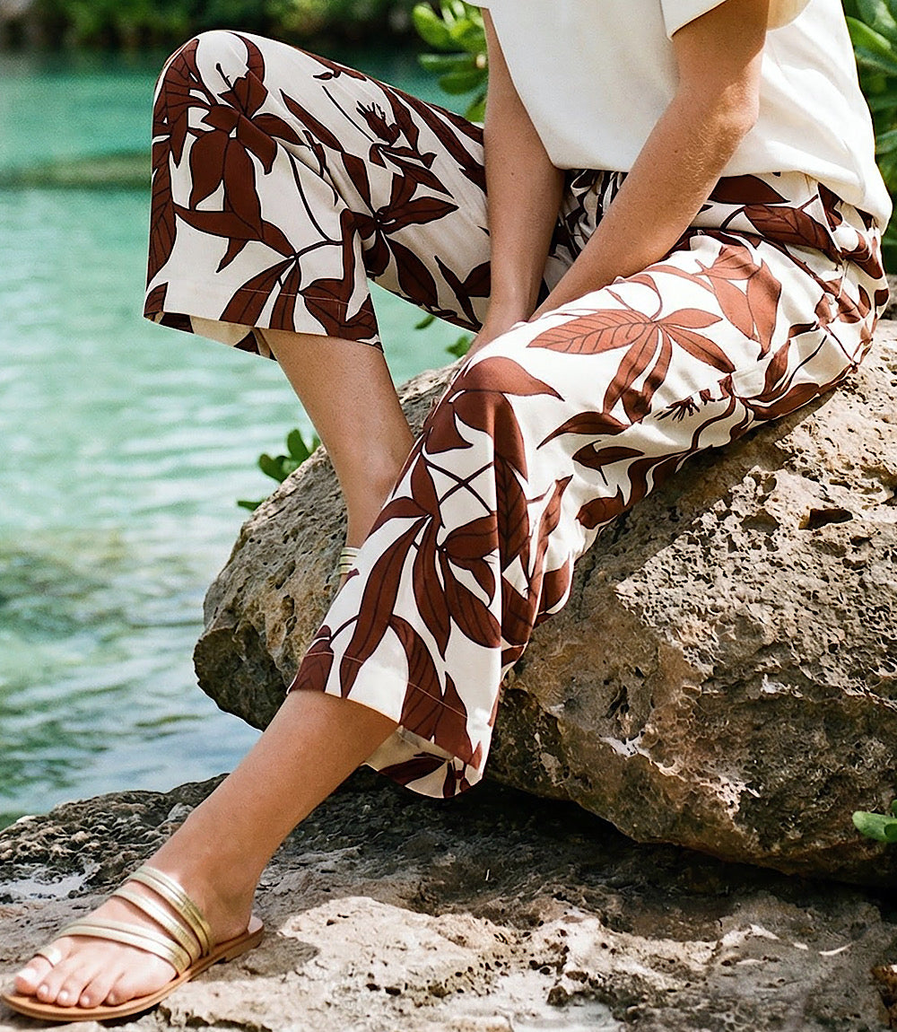 Drawstring Ankle Pants