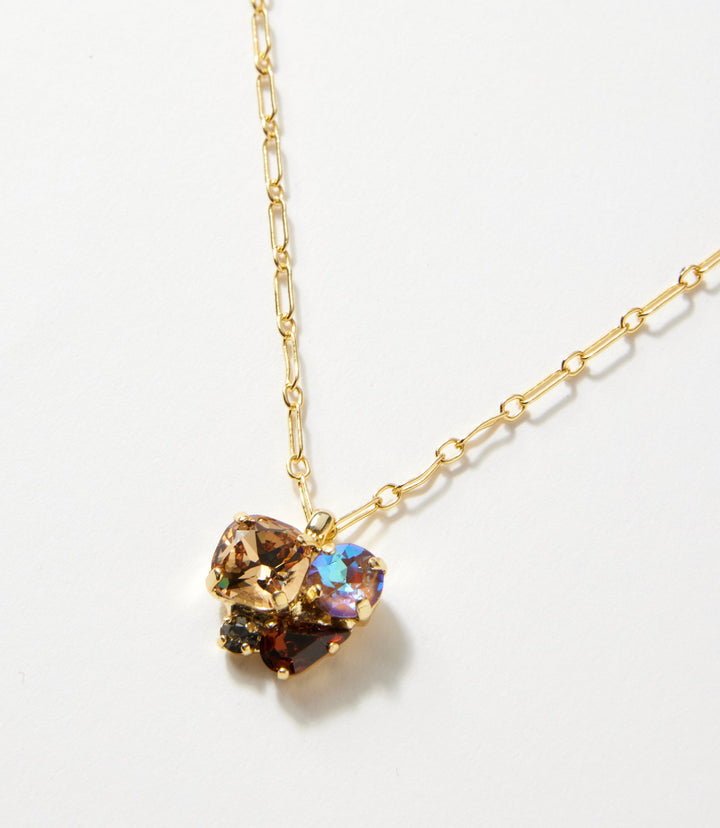 Crystal Cluster Necklace
